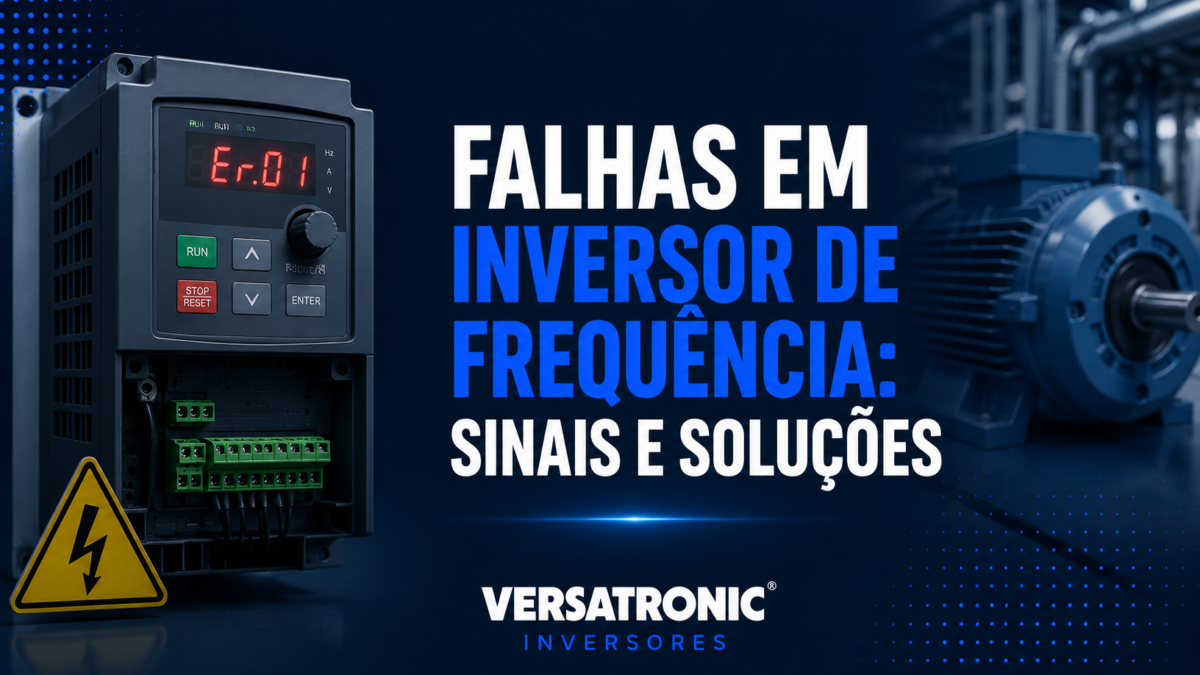 falhas em inversor de frequencia